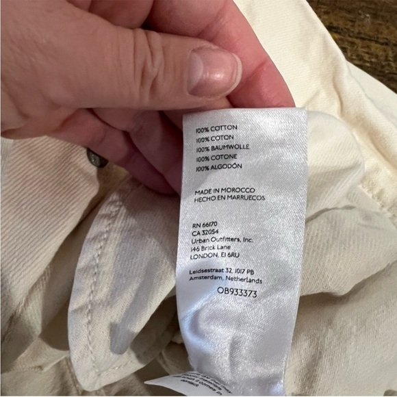 Free People Cream Jean Jacket - Picture 6 of 7